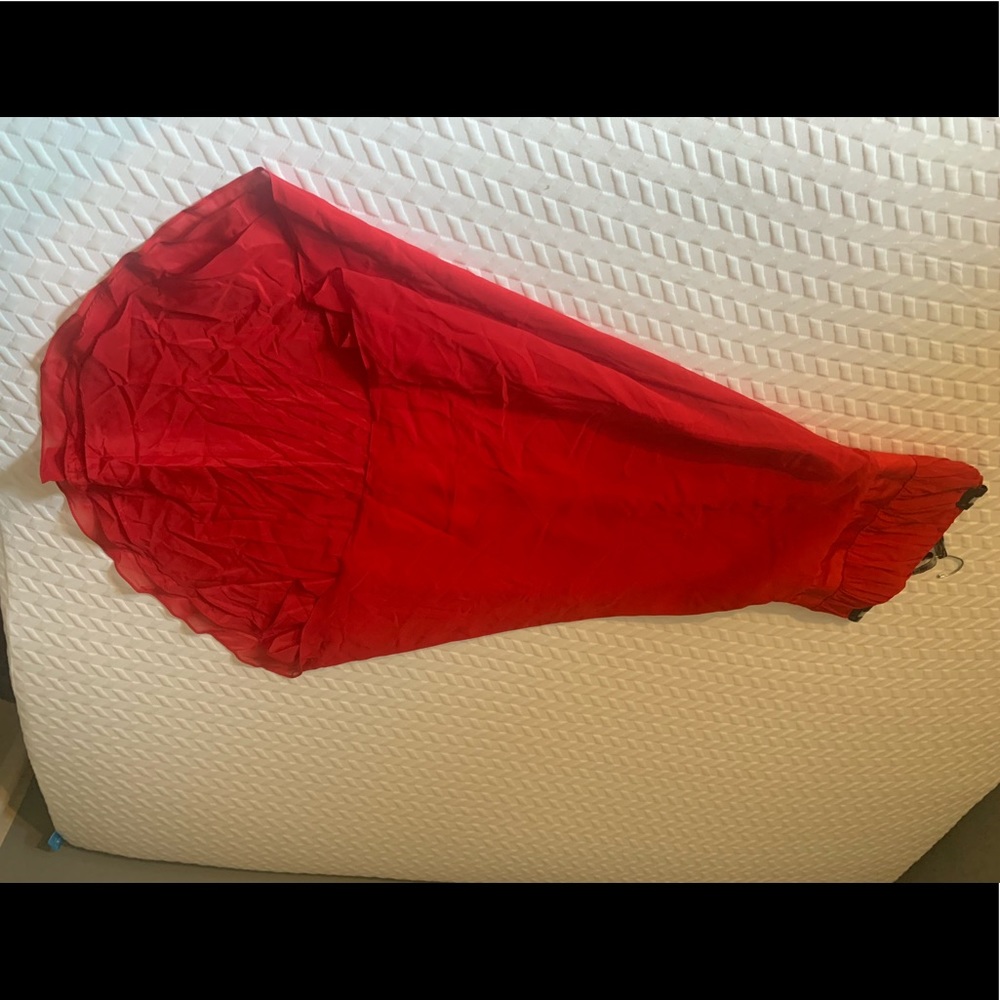 Red dress